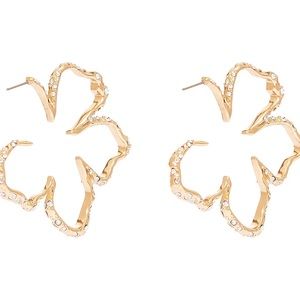 Mignonne Gavigan Simone floral hoops